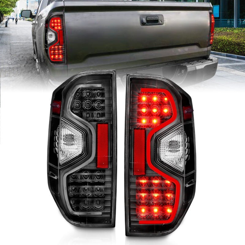ANZO 2014-2015 Toyota Tundra luces traseras LED negras