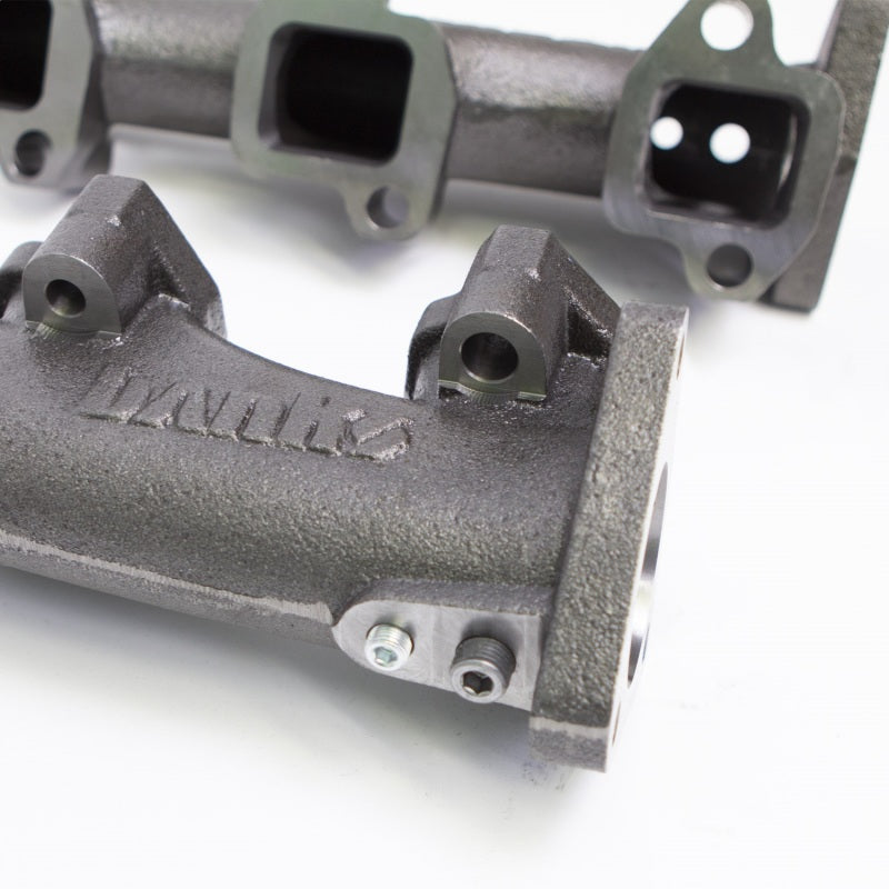 Colector de escape Banks Power Racing 01-16 Duramax LBZ-LML Race Ported (hardware no incluido)