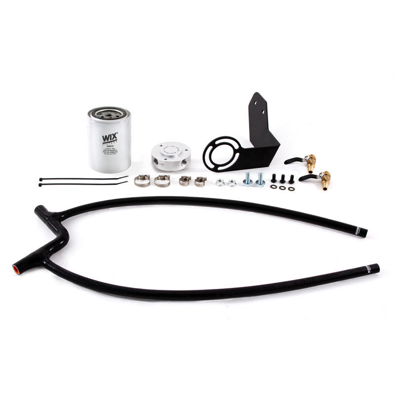 Mishimoto 12-18 Jeep Wrangler JK 3.6L Kit de filtración de refrigerante - Negro