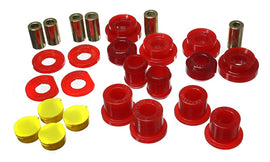 Energy Suspensión 06-11 Honda Civic Rojo Juego de brazo de arrastre inferior trasero y buje de nudillo inferior