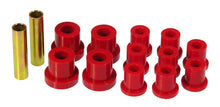 Cargar imagen en el visor de la galería, Prothane 54-62 Chevy Corvette Rear Leaf Spring Bushings - Red