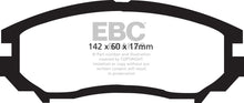 Cargar imagen en el visor de la galería, EBC 04-06 Hyundai Tiburon 2.7 6 speed Yellowstuff Front Brake Pads