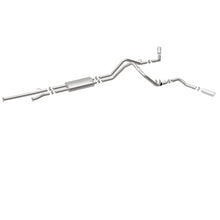 Cargar imagen en el visor de la galería, MagnaFlow Cat-Back 10-15 Toyota Tundra SC LB / CC SB 4.6L/5.7L V8 SS 2.5 Punta trasera doble dividida de 4 pulgadas