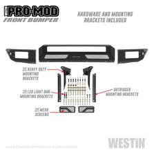Cargar imagen en el visor de la galería, Westin 14-21 Toyota Tundra Pro-Mod Front Bumper - Tex. Blk