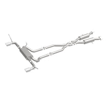 Cargar imagen en el visor de la galería, MagnaFlow Cat-Back SS 2.5 pulgadas, parte trasera doble dividida, punta negra de 4 pulgadas 11-16 Jeep Grand Cherokee 5.7L V8/3.6L V6