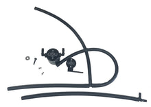 Cargar imagen en el visor de la galería, J&amp;L 03-15 Nissan Titan 5.6L Passenger Side Oil Separator 3.0 - Black Anodized