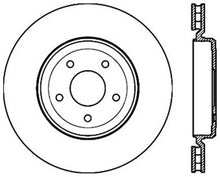 Cargar imagen en el visor de la galería, StopTech Power Slot 06-10 Corvette (Z06) / 10 Corvette Grand Sport Rear Right Slotted CRYO Rotor