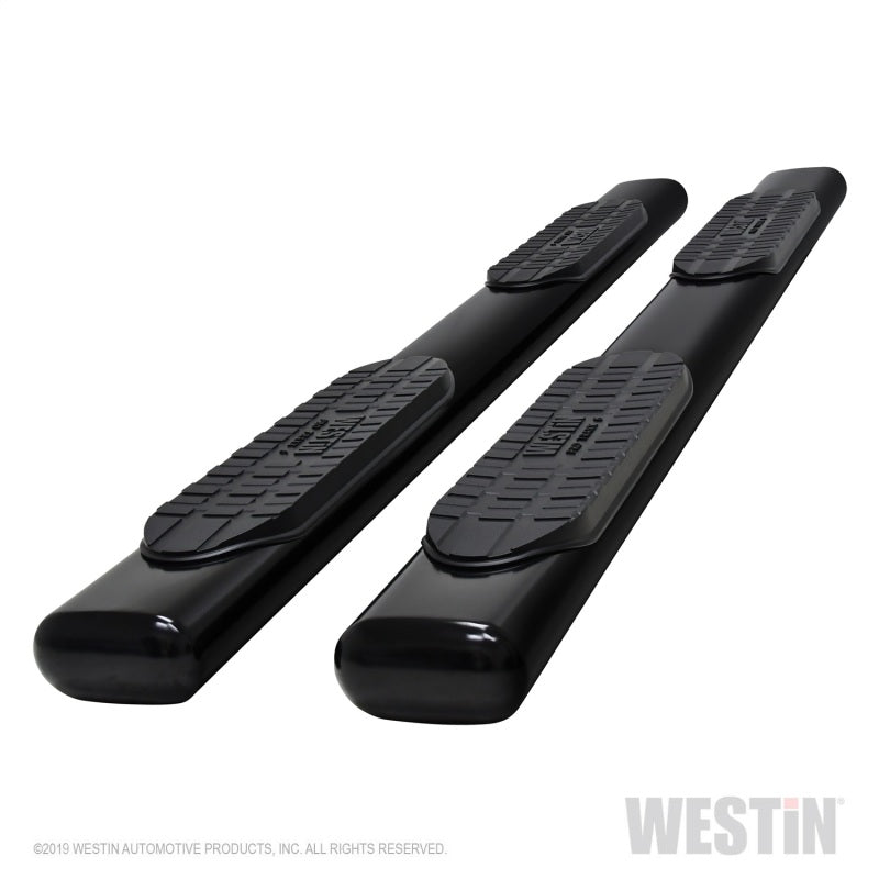 Westin 2019 Chevrolet Silverado Double Cab PRO TRAXX 6 Barras de paso Nerf ovaladas - Negras