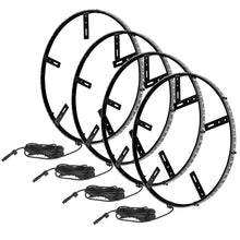 Cargar imagen en el visor de la galería, Oracle LED Illuminated Wheel Rings - White SEE WARRANTY