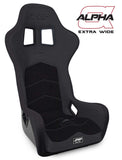PRP Alpha Composite Seat/Extra Wide- Black