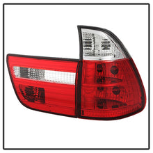 Cargar imagen en el visor de la galería, Spyder BMW E53 X5 00-06 4PCS Euro Style Tail Lights- Red Clear ALT-YD-BE5300-RC