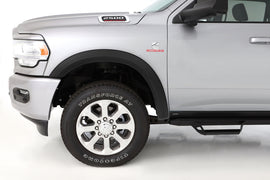 Bushwacker 19-22 Ram 2500/3500 Fleetside OE estilo bengalas delanteras 2 piezas - negro