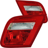 ANZO 2000-2003 BMW Serie 3 E46 Luces traseras rojas/transparentes - Interior