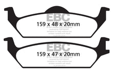 Cargar imagen en el visor de la galería, EBC 03-04 Dodge Dakota 2WD 3.9 Ultimax2 Rear Brake Pads