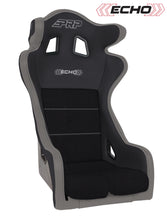 Cargar imagen en el visor de la galería, PRP Echo Composite Seat- Black/Grey (PRP Silver Outline/Delta Silver- Silver Stitching)