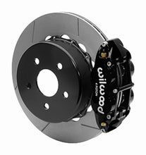 Load image into Gallery viewer, Wilwood 2020+ Jeep Gladiator (JT) Narrow Superlite 4R Rear Slotted Brake Kit 14.00in Black w/ Lines