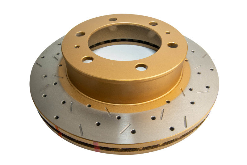 DBA 05+ Toyota 4-Runner KUN/GGN/TGN Rotor delantero perforado y ranurado serie 4000