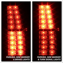 Cargar imagen en el visor de la galería, Spyder Chevy Suburban/GMC Yukon/Yukon Denali 07-14 LED Tail Lights Blk ALT-YD-CSUB07-LED-BK