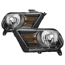 Cargar imagen en el visor de la galería, xTune Ford Mustang 10-14 (Non HID) OEM Style Headlights - OEM Black HD-JH-TCOL14-OE-L