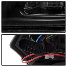 Load image into Gallery viewer, Spyder Dodge Ram 13-15 Projector Headlights Light Bar DRL Black PRO-YD-DR13-LBDRL-BK