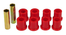 Cargar imagen en el visor de la galería, Prothane 73-81 Ford F100/150 Rear Frame Shackle Bushings - Red