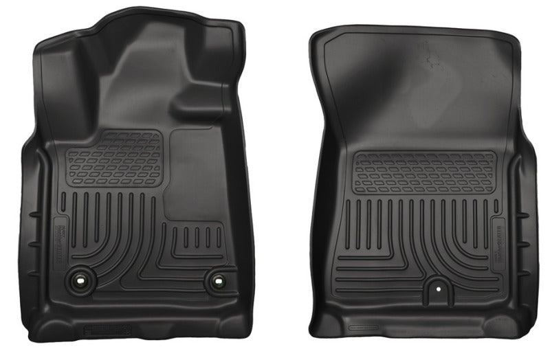 Husky Liners 12-13 Toyota Tundra Weatherbeater Revestimientos de piso delantero negros
