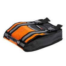 Cargar imagen en el visor de la galería, Bolsa de recuperación compacta ARB Estilo topográfico naranja y negro Material de PVC Bolsillos internos dobles