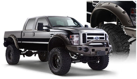 Bushwacker 08-10 Ford F-250 Super Duty Cutout Style Bengalas 2 piezas - Negro