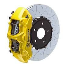 Cargar imagen en el visor de la galería, Brembo 20+ 992 C2S/992 C4S (Excl PSCB/PCCB) Fr GT BBK 6Pis Cast 380x34 2pc Rtr Slot Type3-Amarillo