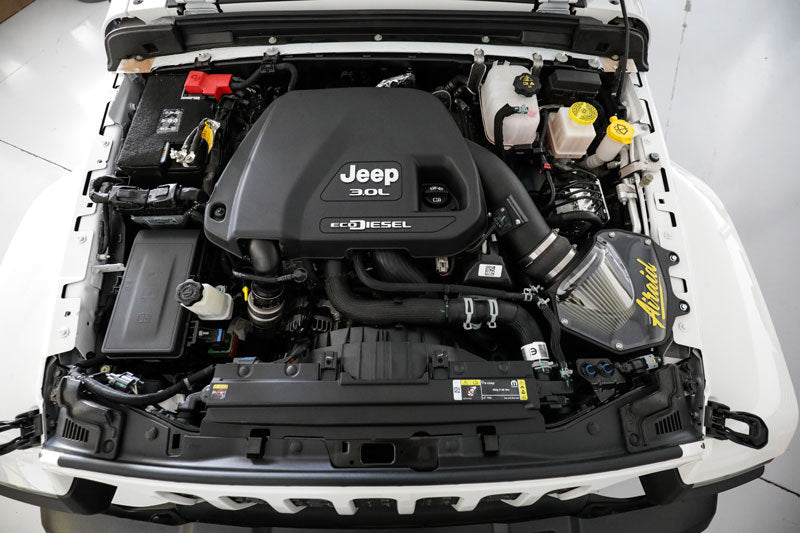 Airaid 20-21 Jeep Wrangler V6-3.0L DSL Sistema de admisión de aire de rendimiento - Hardware incluido