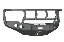 Cargar imagen en el visor de la galería, Road Armor 11-14 Chevy 2500 Stealth parachoques delantero con protector Titan II - Tex Blk