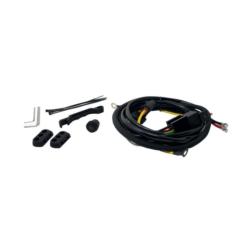 Arnés de cableado LED KC HiLiTES FLEX ERA para pantallas de 10 a 50 pulgadas. Barras de luces (SÓLO ARNÉS)