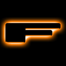 Cargar imagen en el visor de la galería, ORACLE Lighting Universal Illuminated LED Letter Badges - Matte Blk Surface Finish - F SEE WARRANTY