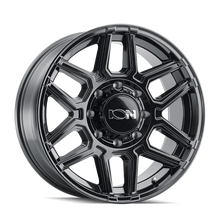 Cargar imagen en el visor de la galería, ION Type 146 20x9 / 6x139.7 BP / 18mm Offset / 106mm Hub Gloss Black Wheel