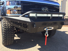 Cargar imagen en el visor de la galería, Addictive Desert Designs 15-18 Chevy Silverado 2500 HoneyBadger Front Bumper w/ Winch Mount