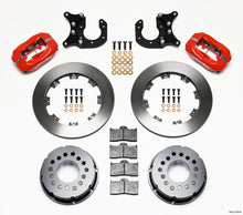 Cargar imagen en el visor de la galería, Wilwood Forged Dynalite P/S Rear Kit Red New Big Ford 2.50in Offset