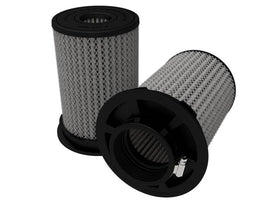 Filtros de aire aFe MagnumFLOW 3 pulgadas F x 5-1/2 pulgadas B x 5-1/4 pulgadas T (invertido) x 8 pulgadas H - Par