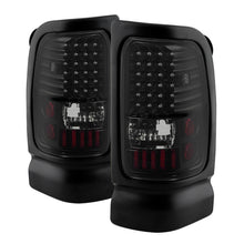 Cargar imagen en el visor de la galería, Xtune Dodge Ram 1500 94-01 / Ram 2500/3500 94-02 LED Tail Lights Black Smoke ALT-ON-DRAM94-LED-BSM