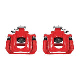 Power Stop 08-16 Chrysler Town & Country Rear Red Calipers w/Brackets - Pair