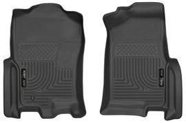 Husky Liners 07-10 Ford Expedition / Lincoln Navigator WeatherBeater Revestimientos de piso delantero negros