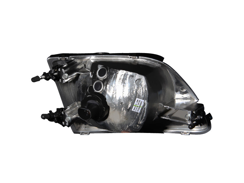 ANZO 1997-2003 Ford F-150 Faros delanteros de cristal cromados