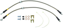Cargar imagen en el visor de la galería, StopTech 3/99-06 Audi TT/TT Quattro Front Stainless Steel Brake Line Kit