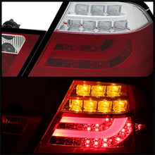 Cargar imagen en el visor de la galería, Spyder BMW E46 00-03 2Dr Coupe Light Bar LED Tail Lights Red Clear ALT-YD-BE4600-LBLED-RC