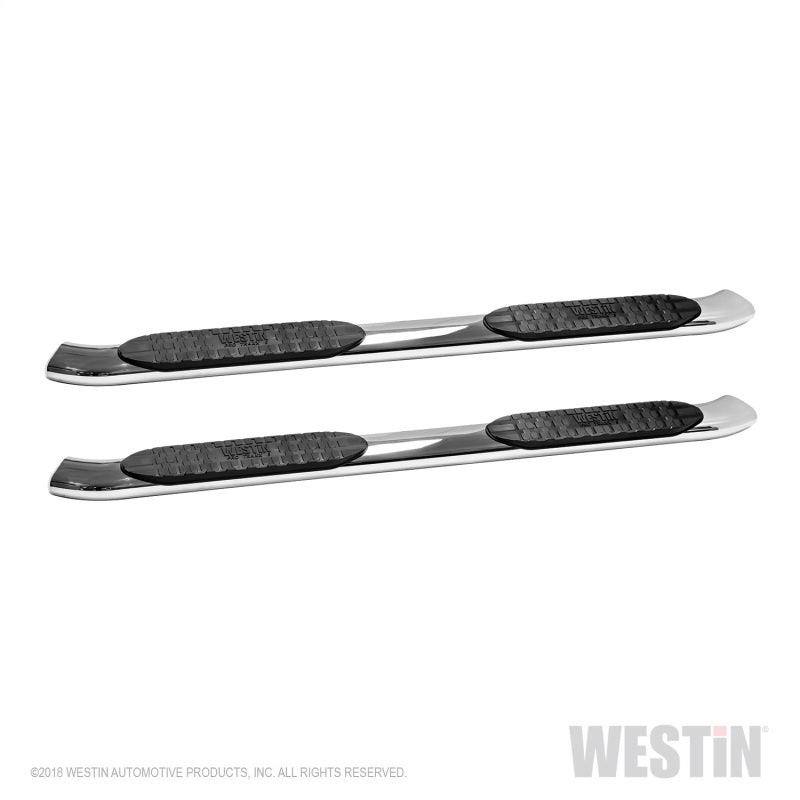Westin 19-20 Ram 1500 Crew Cab PRO TRAXX 5 barras de paso Nerf ovaladas - Acero inoxidable