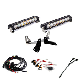 Baja Designs 2018+ Ford F-150 Dual S8 Series Kit de barra de luces de 10 pulgadas