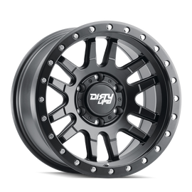 Dirty Life 9309 Canyon Pro 17x9/5x139.7 BP/0mm Offset/108.1mm Hub Matte Black Wheel - Beadlock