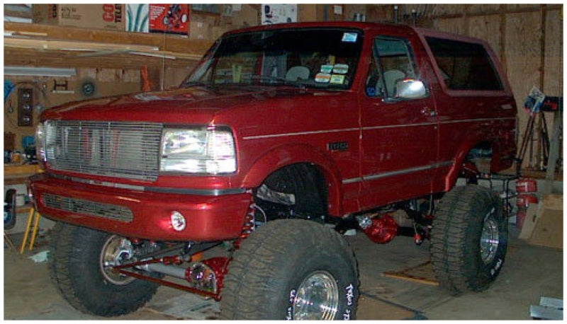 Bushwacker 92-96 Ford F-150 Styleside Extend-A-Fender estilo bengalas 4 piezas 81.0/96.0 pulgadas cama - negro
