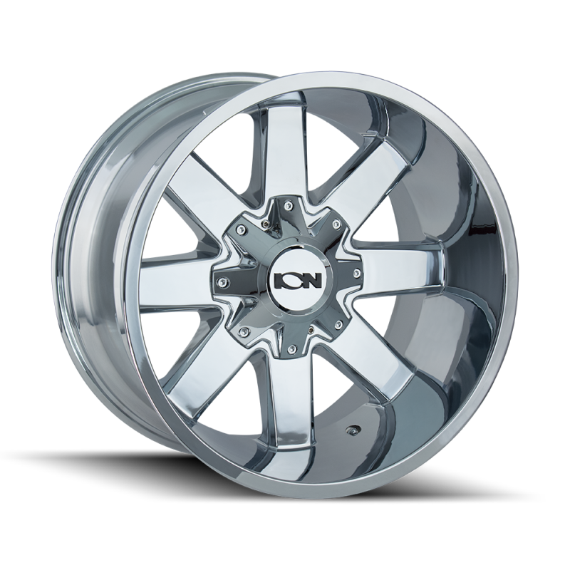 Rueda cromada ION tipo 141 20x9 / 5x127 BP / 0 mm de compensación / buje de 87 mm