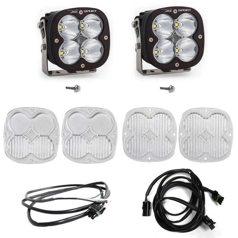 Baja Designs 2021+ Ford Bronco A Piller Light Kit XL Sport Spot con Upfitter