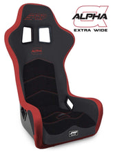 Cargar imagen en el visor de la galería, PRP Alpha Composite Seat/Extra Wide- Black/Red
